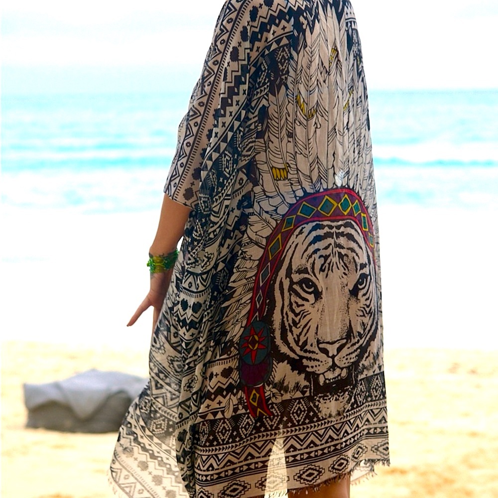 Aztec Tiger Robe